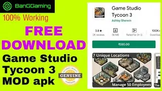 Download Free Game Studio Tycoon 3 mod apk 2020 [Free Games] Download Paid Game for Free