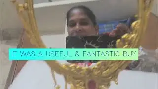 Amazon purchase stand mirror with Floral art