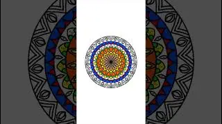Digitalmandala #mandala #mandalaart #digitalart #digitalmandala #digitalmandalaart #art #drawing #yt