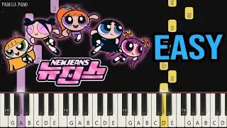 NewJeans (뉴진스) - New Jeans | EASY Piano Tutorial by Pianella Piano