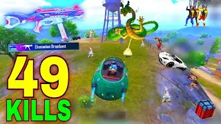 OMG!!😱 49 KILLS | PLAYING WITH RP FREE UPGRADE UMP | MY BEST LOOT GAMEPLAY PUBG MOBILE