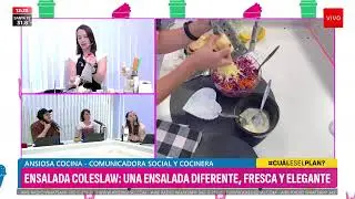 Coleslaw 🥗 la guarnici&oacute;n que necesitabas 💝 fresca y elegante