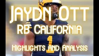 Jaydn Ott RB California | 2026 NFL Draft Prospect Review
