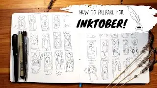 4 TIPS to Help YOU Prepare for INKTOBER