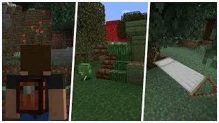Minecraft | 3 Mods that Enhance Survival | (1.15.2) *Includes Shader*