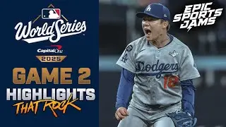 2025 World Series Game 2 Highlight Rock Recap | Los Angeles Dodgers vs Toronto Blue Jays