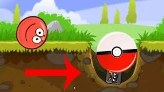 RED BALL 4 : BIG RED BALL IN GREEN HILLS  Game Walkthrough (all 1-15 lvl + Boss fight)