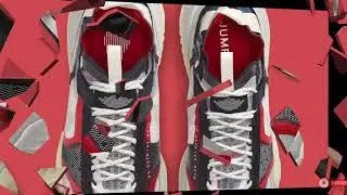The Jordan Delta Breathe Appears In Lifestyle-Friendly Light Bone And Varsity Red l   Creative tv
