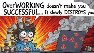 The Dark Side of Overworking Nobody Talks About&rdquo;#WorkLifeBalance #Burnout #HiddenTruths