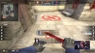 FaZe aizy 1v3 clutch vs. dignitas @ ELEAGUE