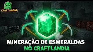 Craftlandia Olimpo 1.8 lucro de esmeralda
