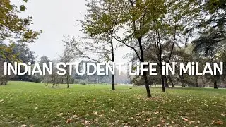 Indian Student Life in Milan | Evening at Parco Sempione & Movie Screening