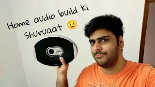 Studio Wall Mount Speakers build ki shuruaat with Infinity 6x9 Speakers