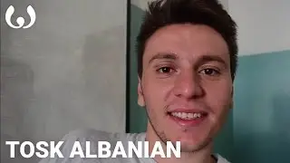 WIKITONGUES: Enkelejd speaking Tosk Albanian