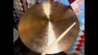 Cymbal Craftsman 21&rdquo; Bill Stewart style ride (1 rivet not installed) 