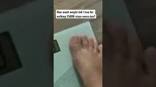 How much weight you can lose bu walking 25000 steps every day?