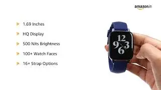 TAGG Verve NEO Smartwatch 1.69&rsquo;&rsquo; HD Display | 60+ Sports Modes | 10 Days Battery and More