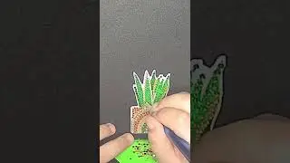Diamond Dotz Plant 17 of 30 #diamonddotz #diamondpainting