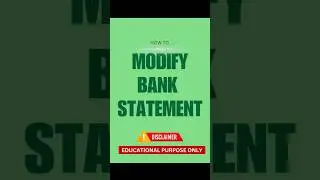 Как редактировать банковские выписки/PDF-файлы/счета онлайн?