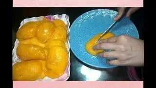 HOW TO MAKE All IN ONE MANGO GRAHAM CAKE WITH A TWIST OF DONUT.
