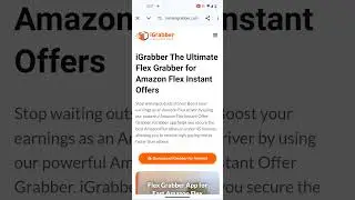 How to Update iGraaber - Update Amazon Flex Grabber to the Latest Version. #flexbox #amazonflex