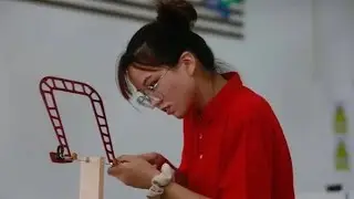 The only female carpenter in WorldSkills Competition| CCTV English
