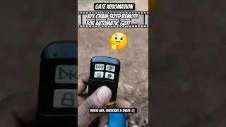 Gate Automation #gate #automation #technology #house #kerala #malayalam #dreamhome #electrical #gk