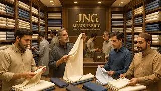JNG Mens Fabric | Pakistan&rsquo;s No.1 Unstitched Kurta Shalwar Fabric | From Cotton to Class