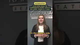 How does realtor commission work? #AskKathy #shorts