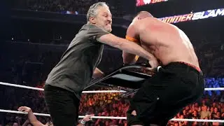 Jon Stewart helps Seth Rollins become a double champion: SummerSlam 2015
