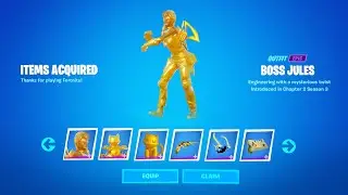 Fortnite Boss Jules Secret Reward at the Authority