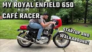 RE Interceptor 650 Cafe Racer!