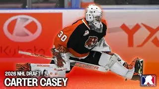 Is Carter Casey the Next Dustin Wolf? (2026 NHL Draft)