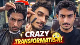 You Won’t Believe This Barber Transformation 😱 | Satisfying Haircut & Beard Makeover ASMR