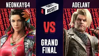 Set & Reset #50 | EU TEKKEN8 | NeonKay64 (Azucena) vs Adelant (Paul) - Grand Final