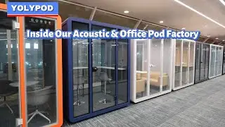Modular office pod | soundproof pod | acoustic booth for focused work, calls, meetings 