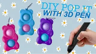 TUTORIAL: HOW TO MAKE A POP IT WITH A 3D PEN!!