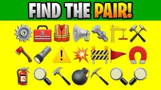 FIND THE EMOJI PAIR! P00011 Find the Difference Spot the Difference Emoji Puzzles PLP