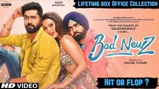 Bad Newz Lifetime Box Office Collection Update Review | box office collection updates bad newz