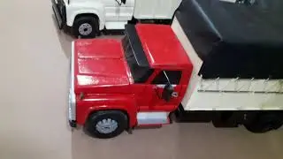 Replicas camiones de madera a escala, miniatura Ford 700 de Mary