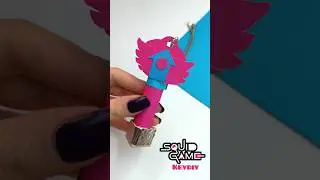 Diy squid game key 🗝️🩷 #shorts #squidgame #diy
