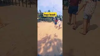 Goa|Baga🔥beach vlog|baga market#shorts