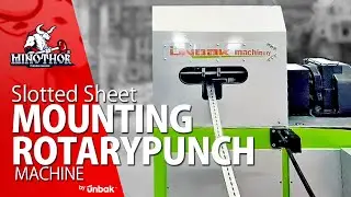 MINOTHOR&reg; Slotted Sheet Mounting Din Rails RotaryPUNCHING Machine