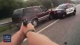 Bodycam: Rasante Polizeiverfolgung endet mit Crash und Schüssen auf Highway in Oklahoma