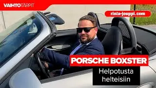 Porsche Boxster -avoauto &ndash; Helpotusta helteisiin!