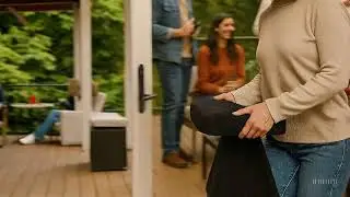 Stylish. Comfy. Lightweight. | Aria Home Foam-Padded Stool