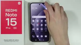 Redmi Note 15 Pro/Pro+ 5G: Как включить/выключить автоматическое вращение экрана (ориентацию экрана)