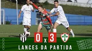 CP | Lances da Partida E.C. SÃO BERNARDO 0 x 3 PORTUGUESA - 14/07/2023 || LUSA TV