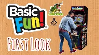 Basic Fun! Home Arcade Cabinets - First Look and Thoughts