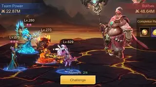 Skill Point Challenge with double from your power?, no problem.. - Dungeon Hunter 6
